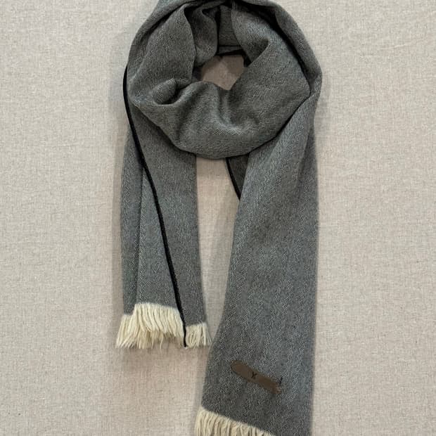 요지야마모토 90s 코튼실크 머플러