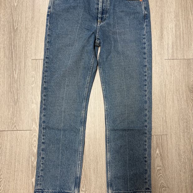 [Balenciaga] Released Hem Blue Jeans