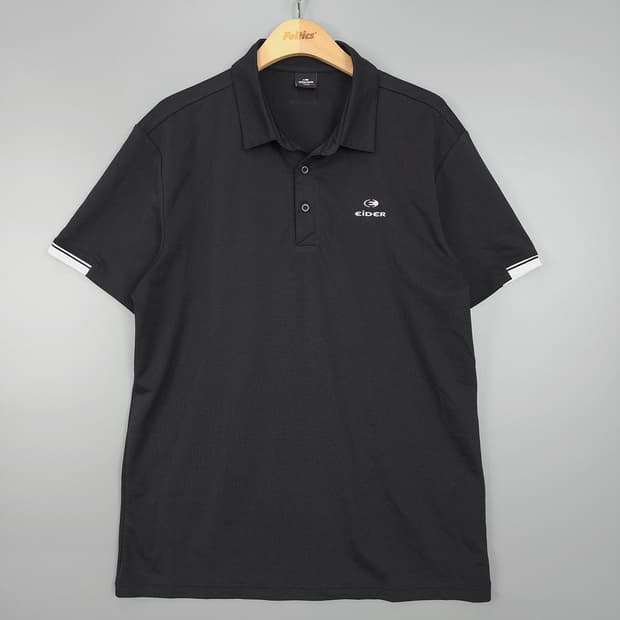 아이더 EIDER 기능성 반팔 폴로티 블랙 XL