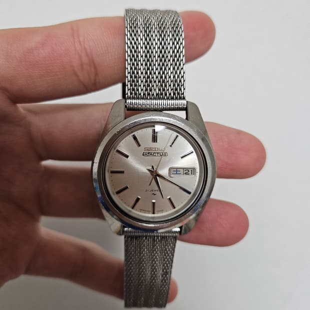 Seiko 5actus 21 Jewels 오토매틱 빈티지 시계