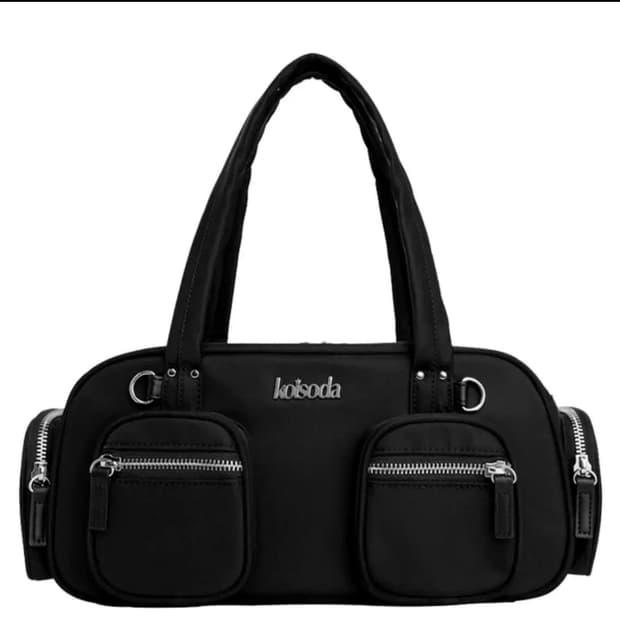 koisoda 코이소다  블랙 토트백
