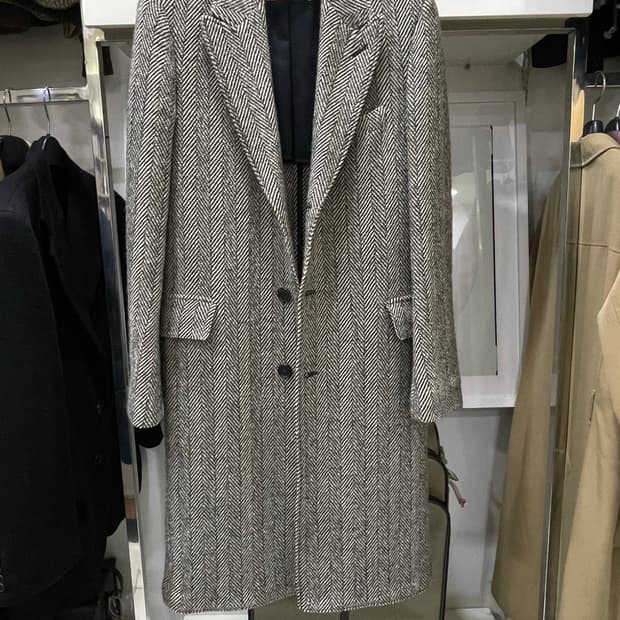 아워레가시/헤링본 롱코트(46)
