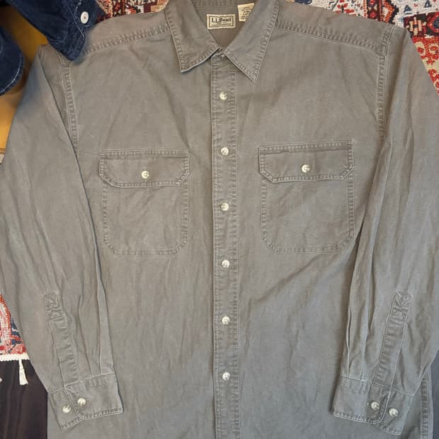 Workwear Vintage L.LBean cotton shirt