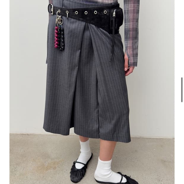 다이애그널 벨트백