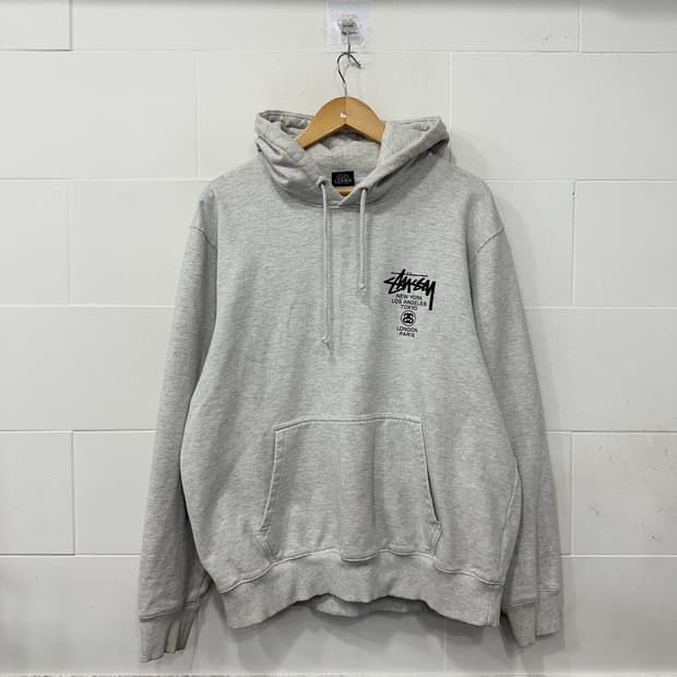 스투시 월드투어 후드티