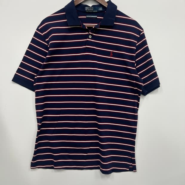 폴로 줄무늬 카라티