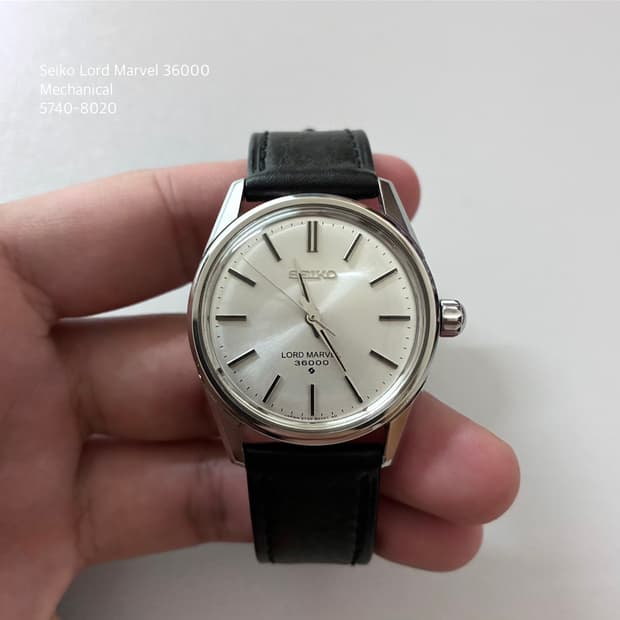 Seiko Lord Marvel 36000 Mechanical Watch