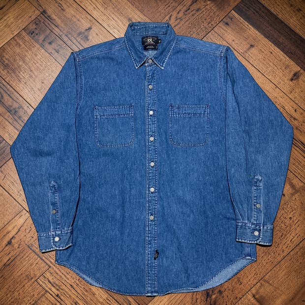 90s RRL 데님 셔츠