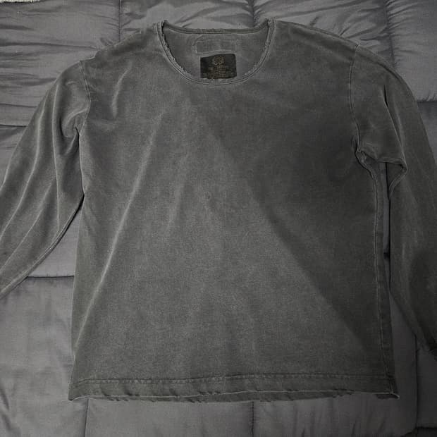포그서비스 롱슬리브 차콜 1사이즈