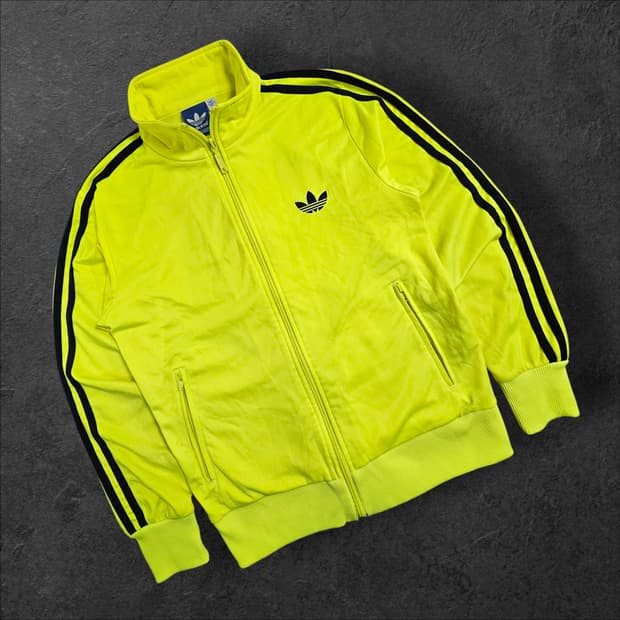 아디다스파이어버드 트랙탑  형광 져지