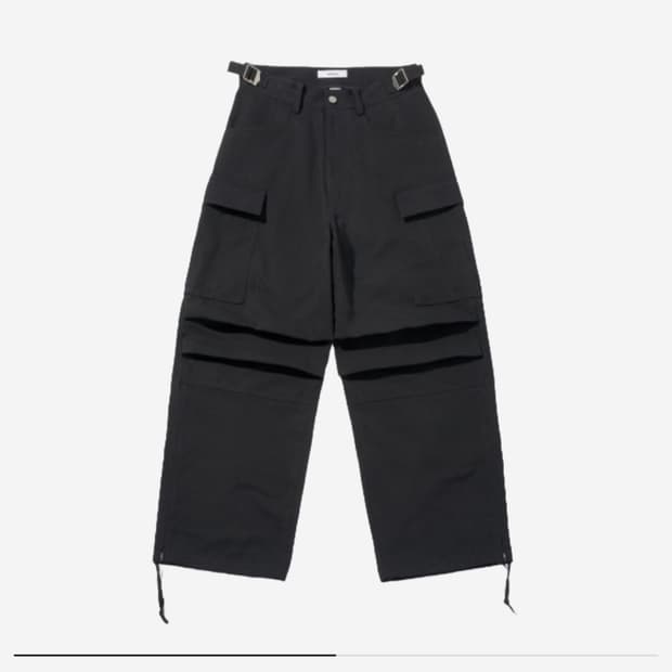 논노드 사이드 집 카고팬츠 3size