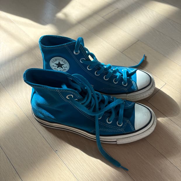 컨버스 하이 1970s 스웨이드 블루 230 판매