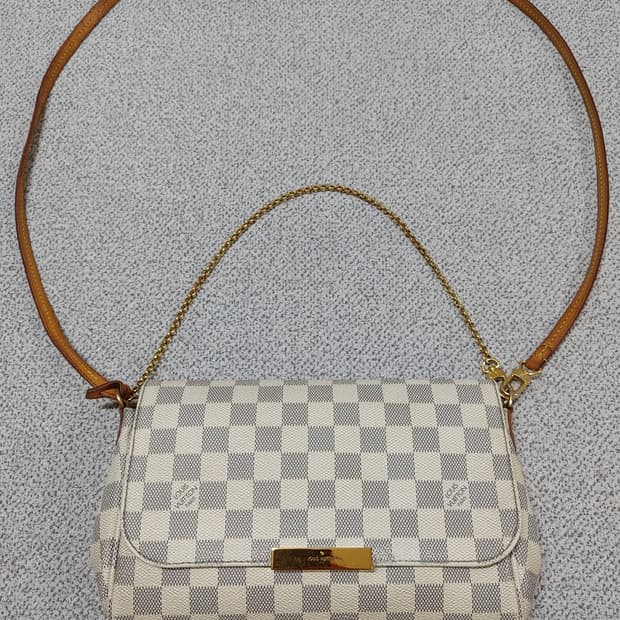 정품 루이비통 다미에 아주르 페이보릿 mm 크로스백 클러치백