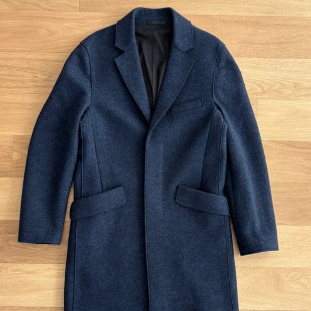 타임 펠트울 싱글 코트 95