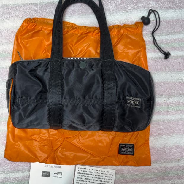 신형)Porter 요시다 포터 탱커 보스턴백 더플백 s 블랙