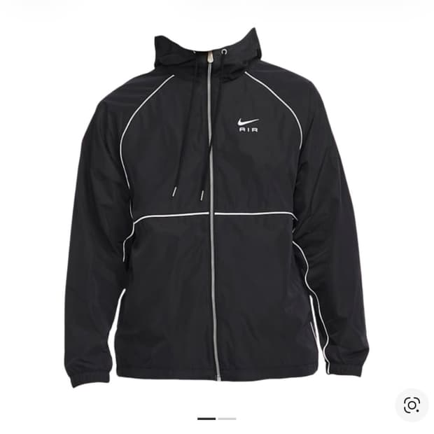 나이키 에어 풀 집 후드 우븐 바람막이 블랙 [L/100]