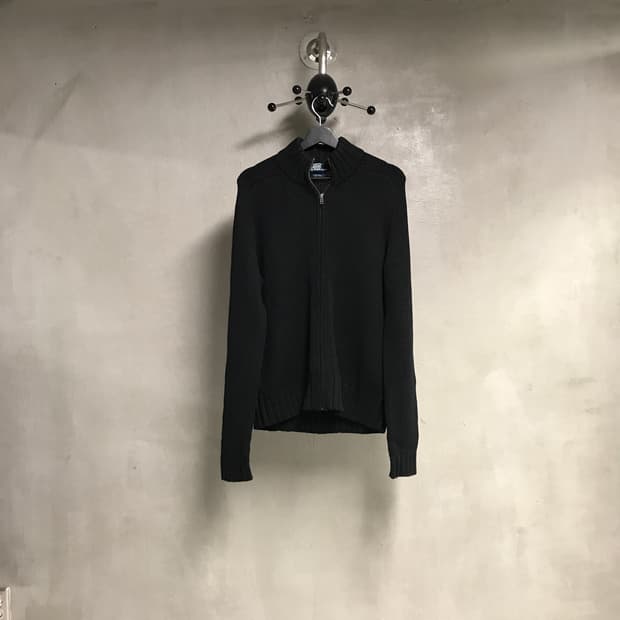 폴로 랄프로렌 니트 집업 블랙 L