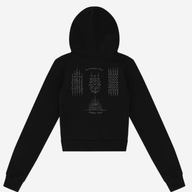 [S 구해요] 카시코 얀트라 슬림 후드집업 블랙