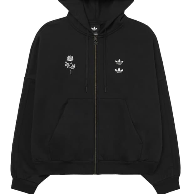 아디다스 x 윌리 차바리아 차바리아 헤비웨이트 지퍼 후드 블랙 - KR 