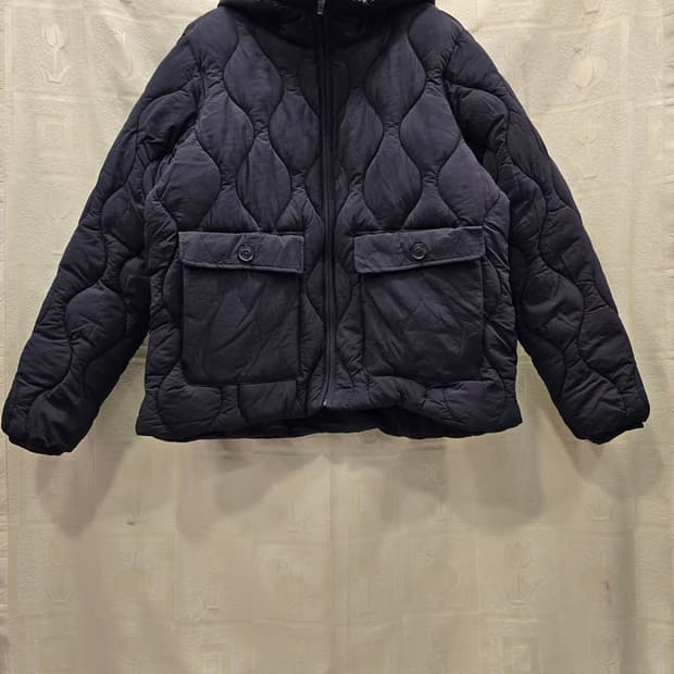 거의새거) 에디바우어 여성 퀼팅 후드 패딩 M(66)