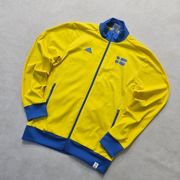 95 아디다스 스웨덴 국가대표팀 트랙탑 0325Y