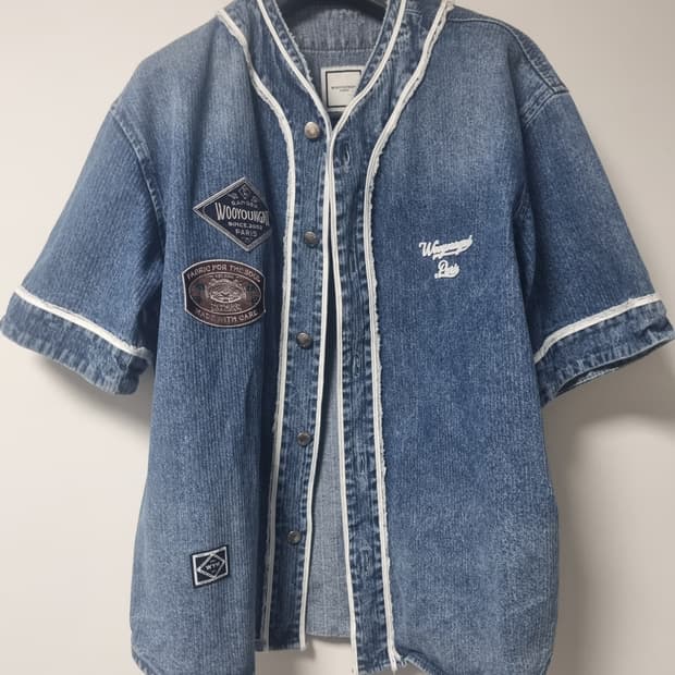 우영미 베이스볼 자켓 