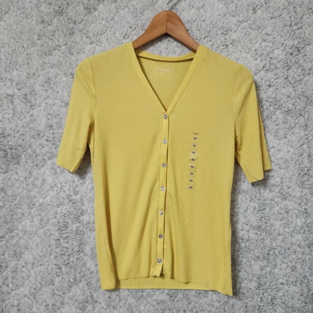 245A [95] 새제품 탑텐 반팔 니트 가디건