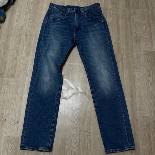 리바이스 505 레드탭 레귤러 데님 청바지 32 