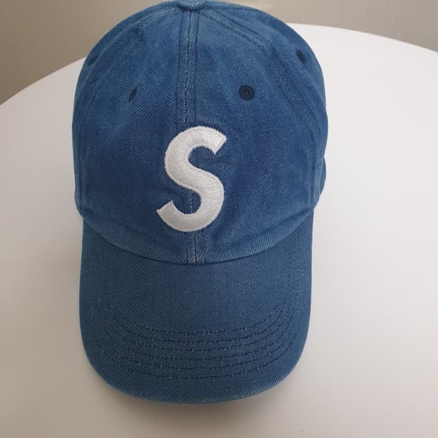 슈프림 데님 볼캡 모자 