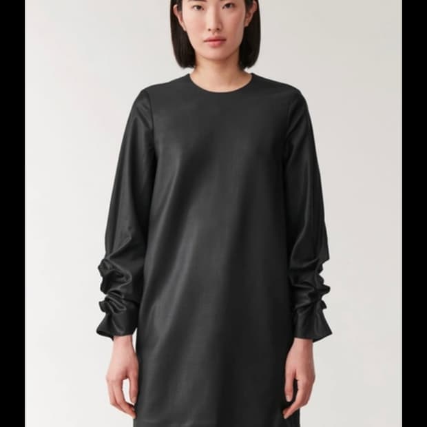 새상품 cos 코스 코쿤 울 드레스 원피스