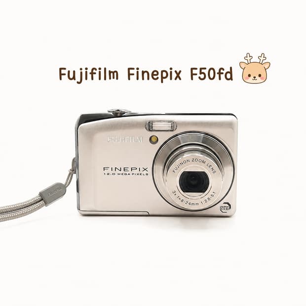 미품✨ 후지 파인픽스 F50fd 골드 ✨ 감성 가득 데일리 디카🥹