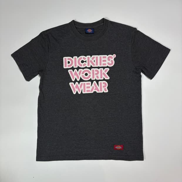 디키즈 차콜 빅로고 반팔티