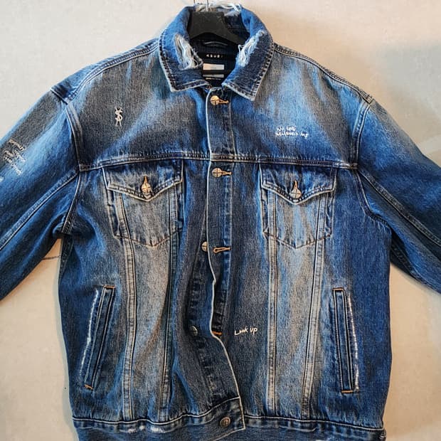 수비(Ksubi) 엑스타틱 자수 데님 셋업
