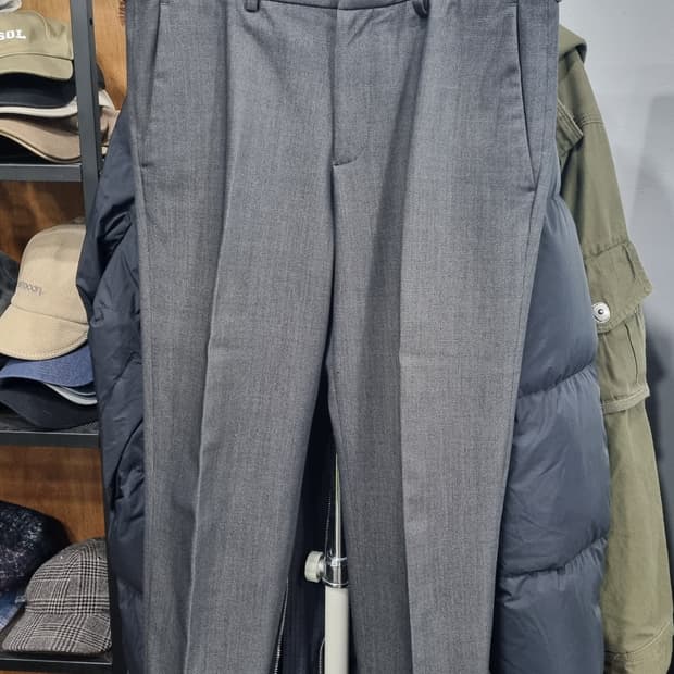 시스템 남성용 뒷라인 슬랙스 32(허리단면42, 총장91)