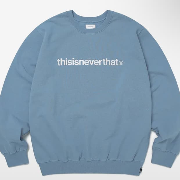 T-Logo Crewneck Slate (003) M
