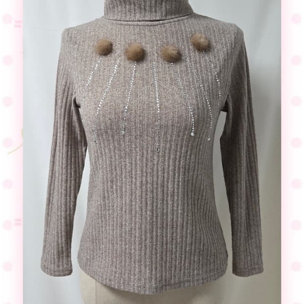 코코아 모리 폴라 니트