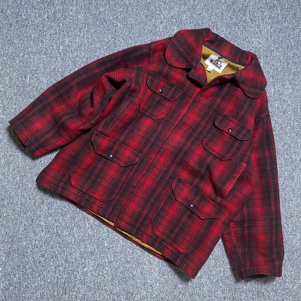 🌊Woolrich Mackinaw hunting coat