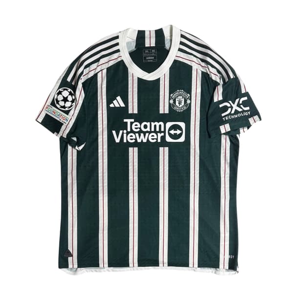 23-24 맨체스터 유나이티드 어웨이 어센틱 유니폼 브루노 페르난데스