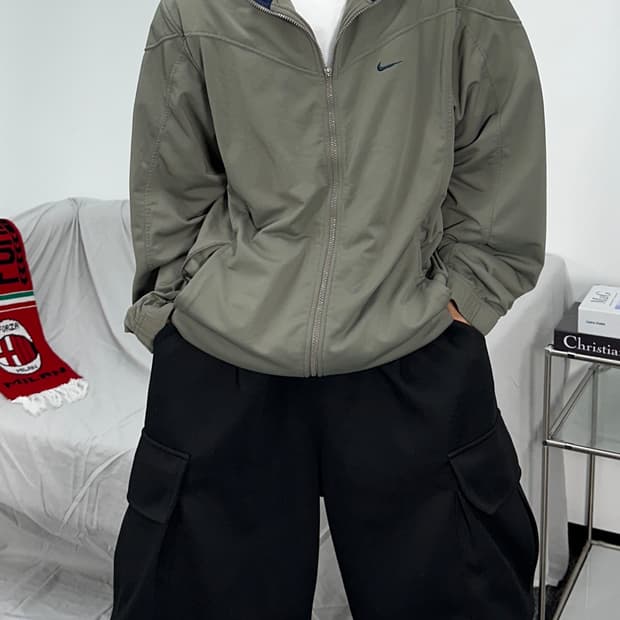 나이키 스우시 90s 올드스쿨 오버핏 져지