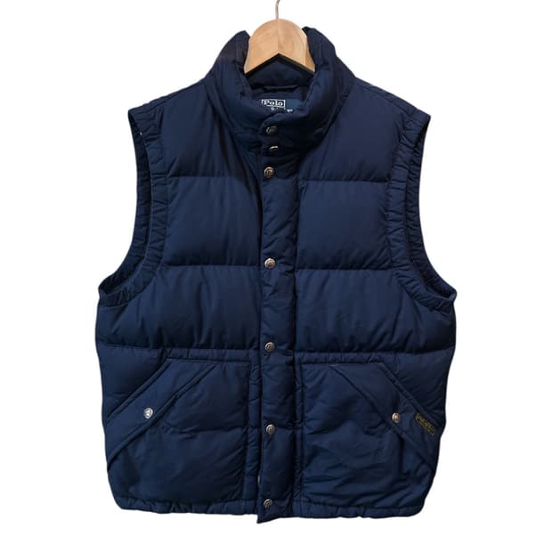 폴로 덕 다운 패딩 조끼 베스트 