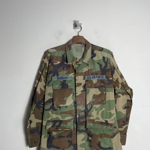 미군 오리지널 우드랜드 군복 자켓 M/R