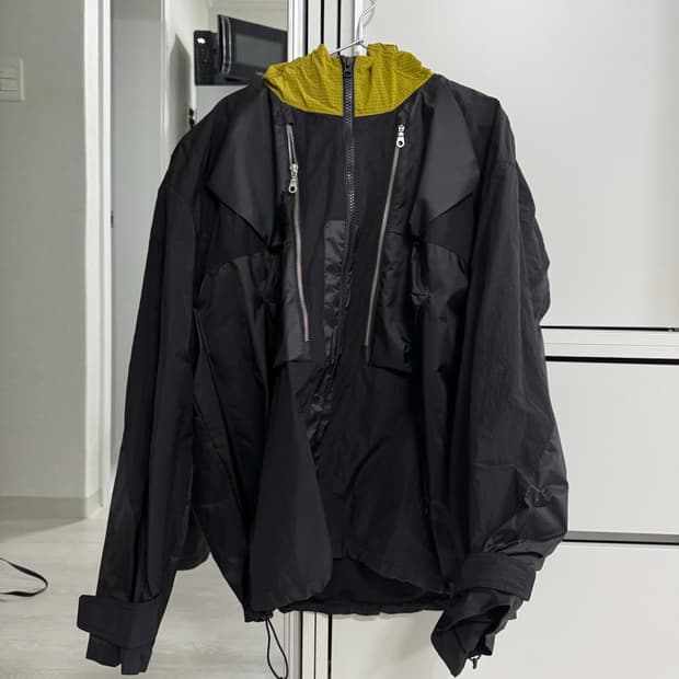 언더마이카 트랙 집업 자켓