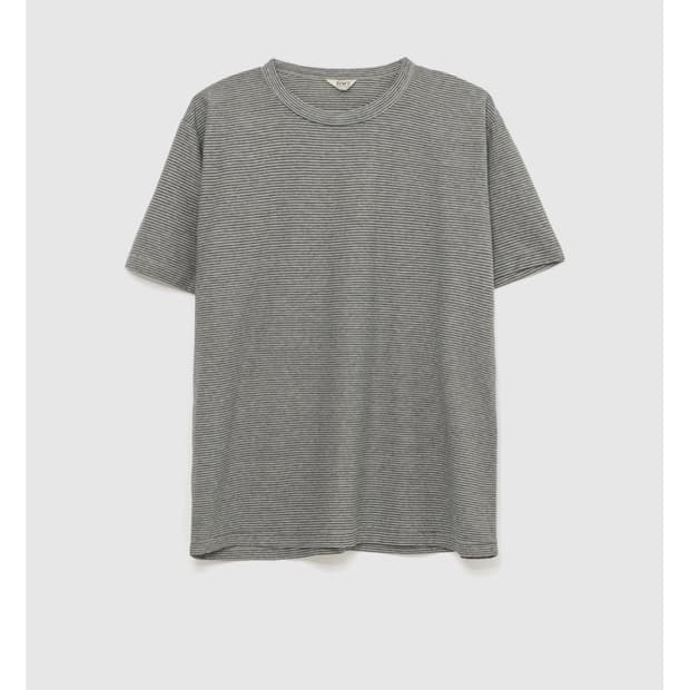 NWT FULL STRIPE TEE (GREY)
