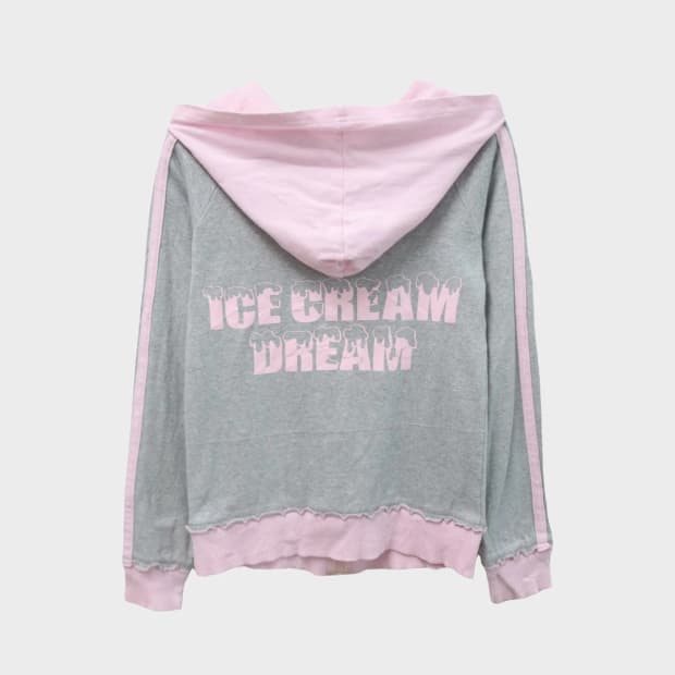 ANAP 딸기우유 배색 후드집업 62081