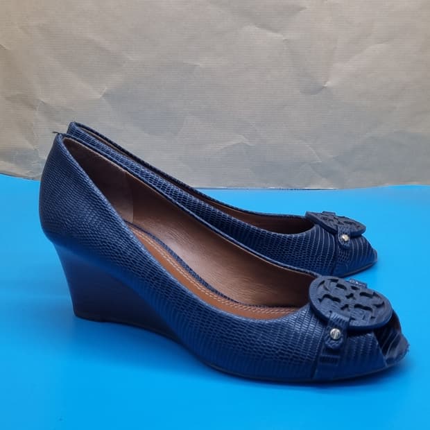 토리버치 토오픈 웨지힐8.5 250 굽7