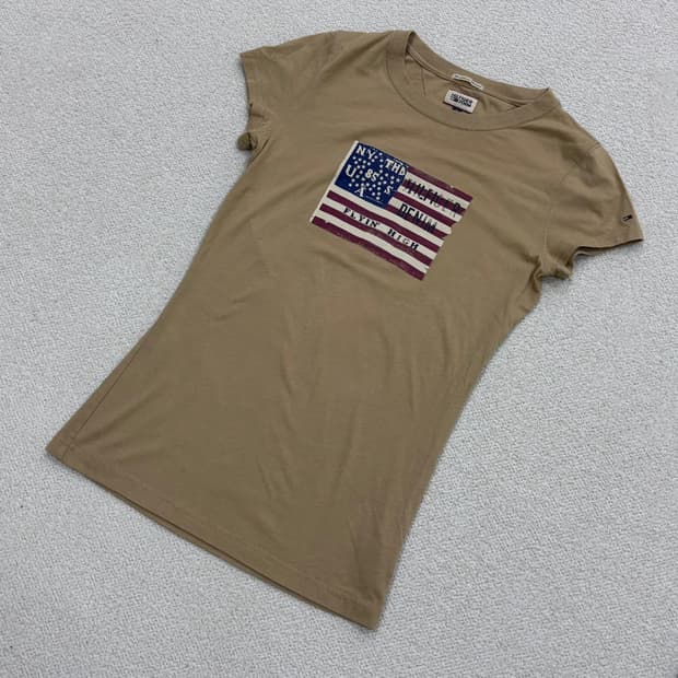 S 타미힐피거 여성 반팔 티셔츠 0319E