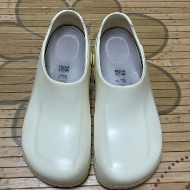 버켄스탁 정품 클로그 아이보리 250