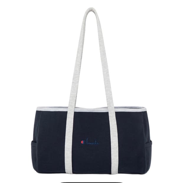 GLOWNYxChampion COTTON JERSEY BAG (NAVY)