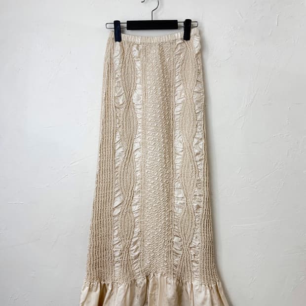 요시키 히시누마 플리츠 스커트