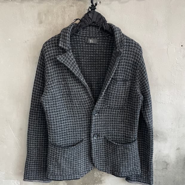 요지 야마모토 니트 자켓